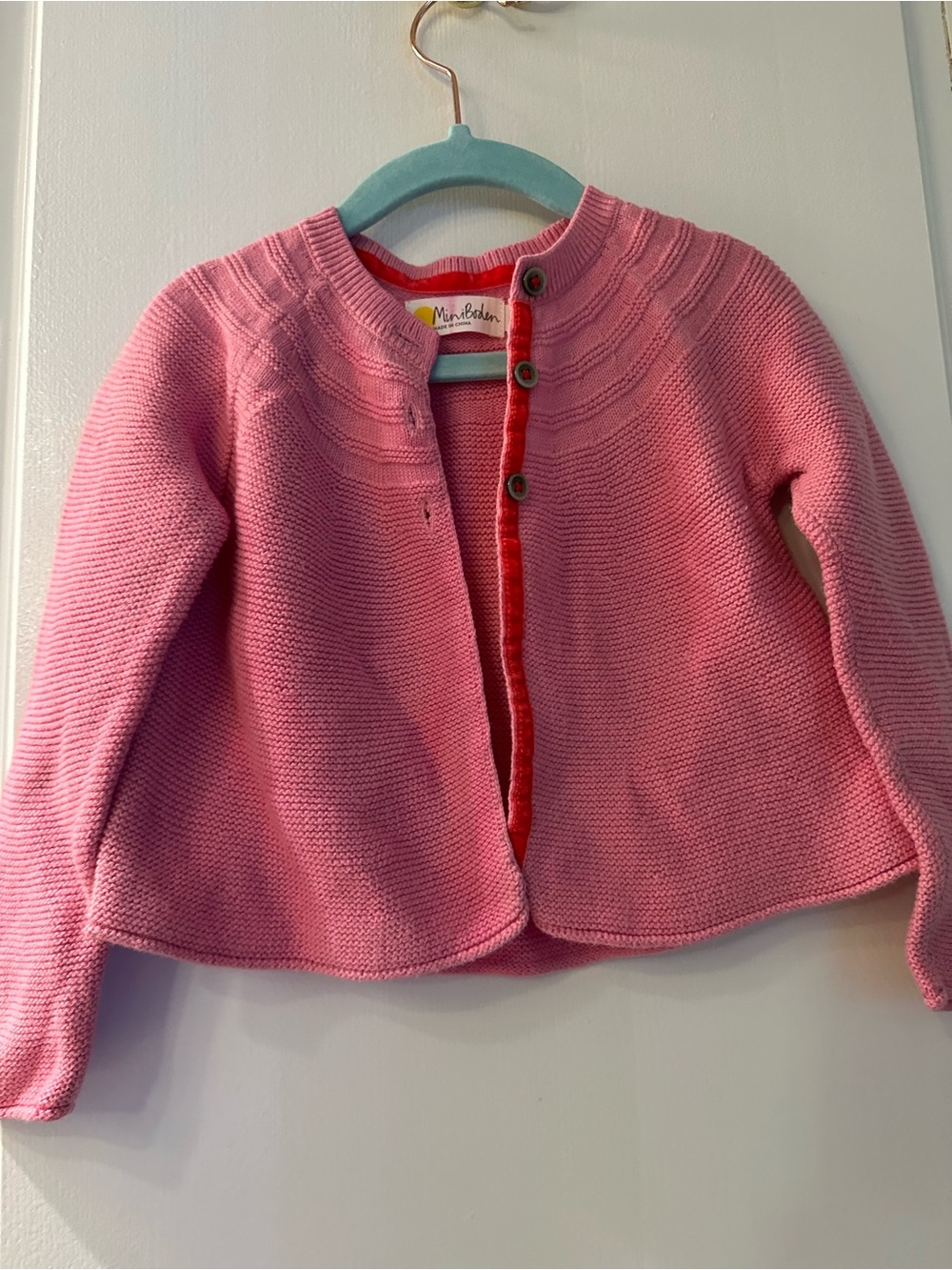 Two (2) Mini Boden Knit Cardigans-3 years old